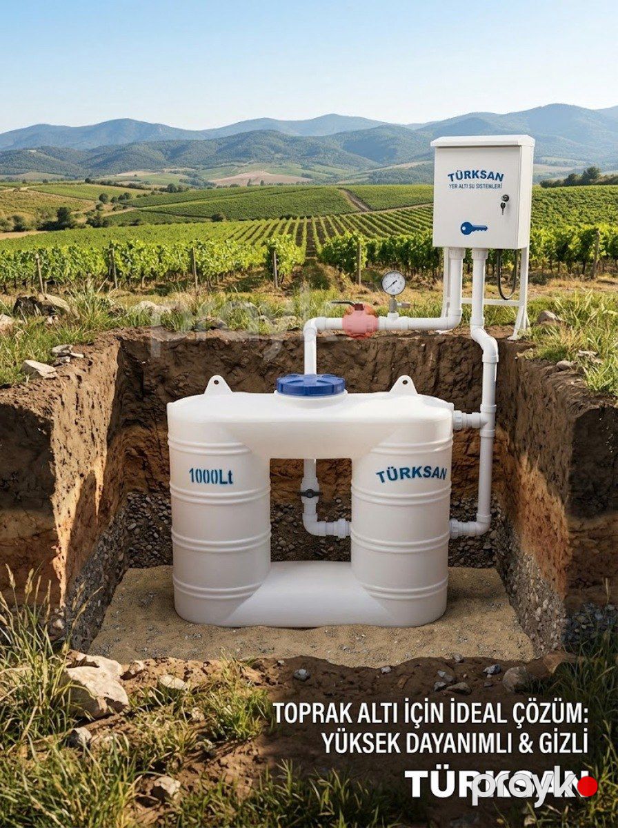 Yeraltı su çəni 1000 L — Dacha və bağ, Bakı (2)