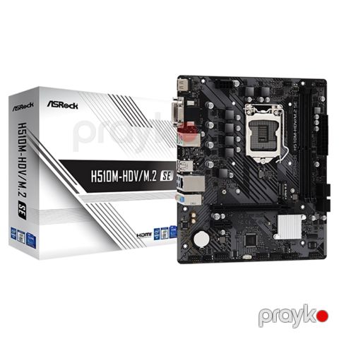 Ana plata ASRock H510M-HDV/M.2 SE (H510M-HDV/M.2) — Bakı