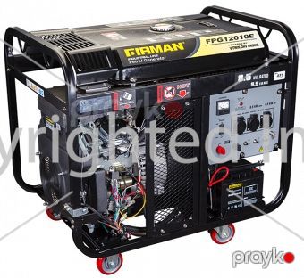 Generator benzinli üçfazalı Firman FPG12010E TE, 8,5 kVt — Bakı
