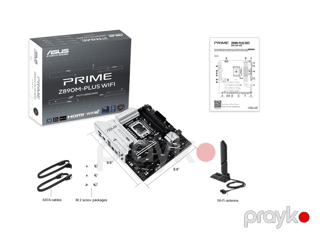 ASUS prıme Z890M-PLUS wıfı 90MB1J80-M0EAY0 — Ana platalar, Bakı (6)