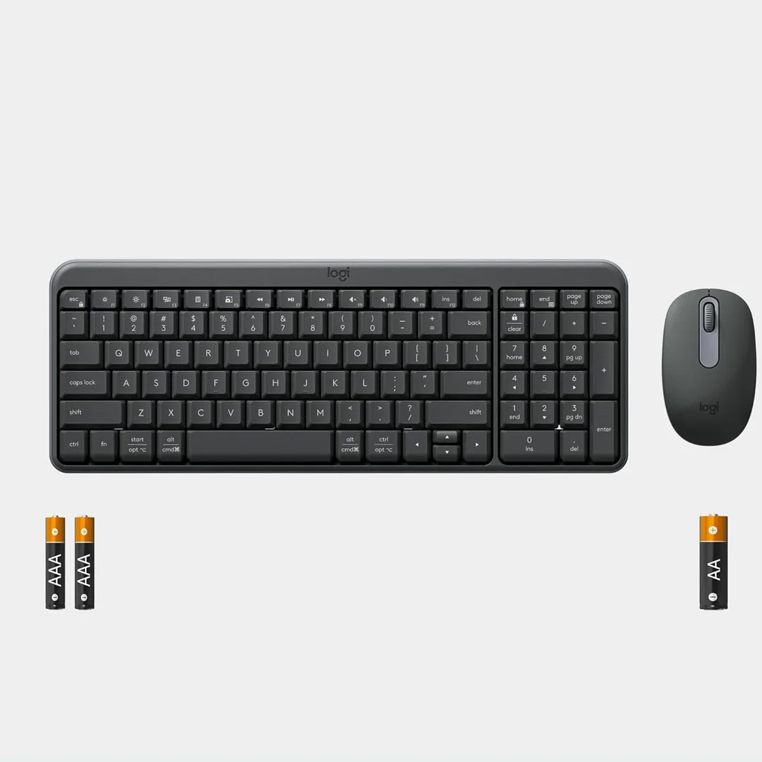 Logitech MK250 Compact Bluetooth Wireless Combo Graphite — Mallar, Bakı (2)