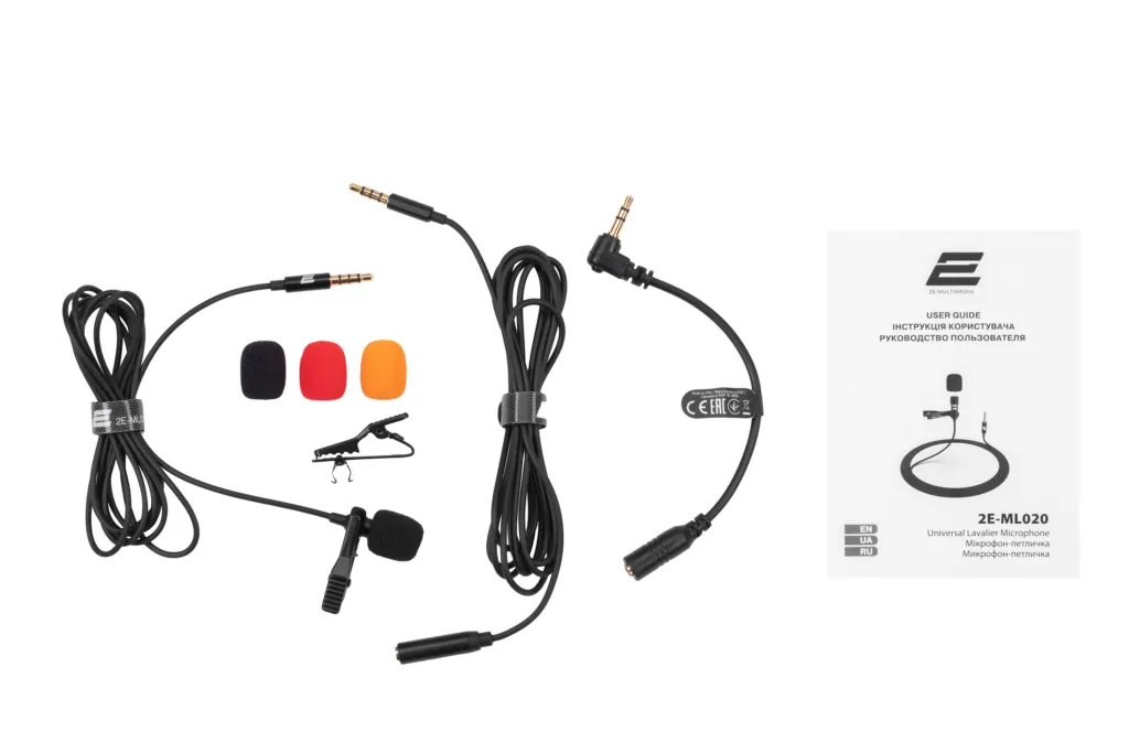 2E Lavalier Microphone ML020 3.5mm(2E-ML020) — Mikrafonlar, Bakı (4)