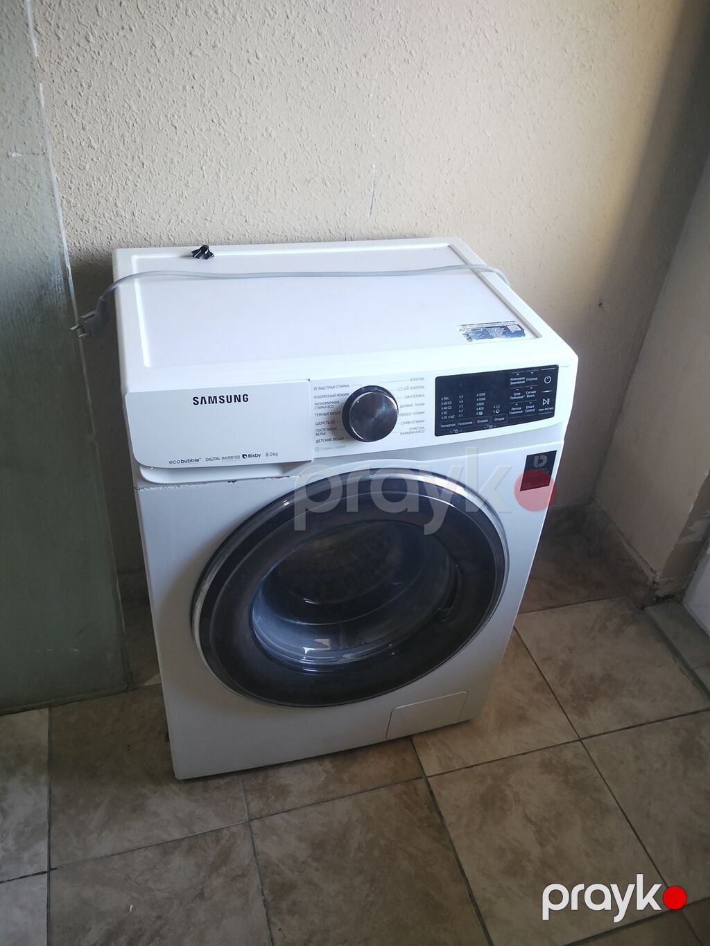 Samsung önyükləməli paltaryuyan maşın - Brend/model: Samsung — Çamaşır maşınları, Mehdiabad (3)