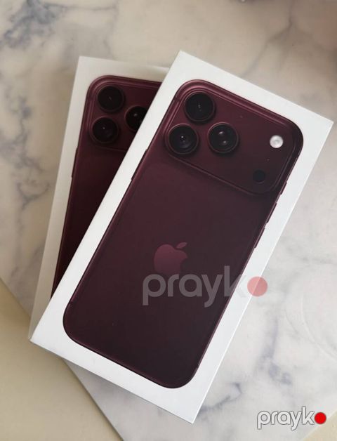 Apple iPhone 18 Pro Burgundy 256GB/12GB — Bakı