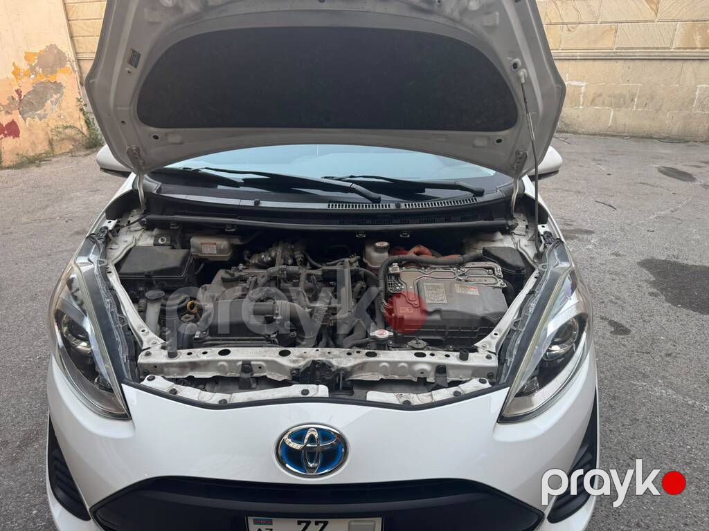 Toyota Aqua, 1.5 L, 0.87 kWh, 2019 il, 113 316 km — Avtomobillər, Bakı (6)