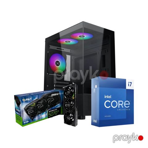 StormX Gaming Pc – Intel Core i7-13700KF, RTX 5070Ti(CUSTOM-PC-023) — Bakı