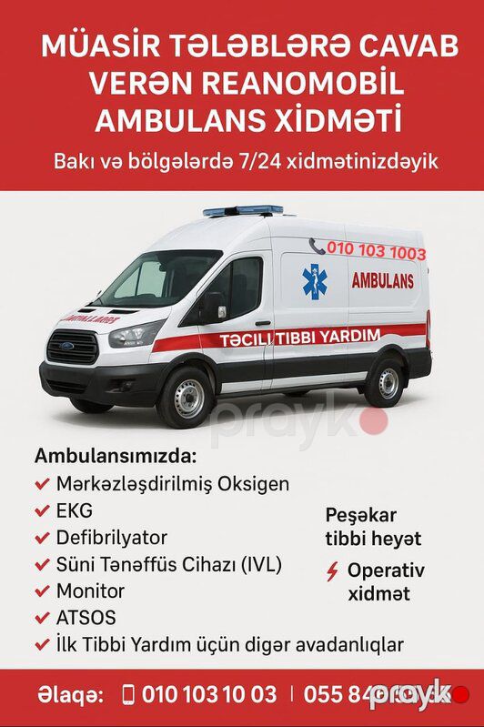 tibbi yardim Ambulans — Digər, Bakı (2)