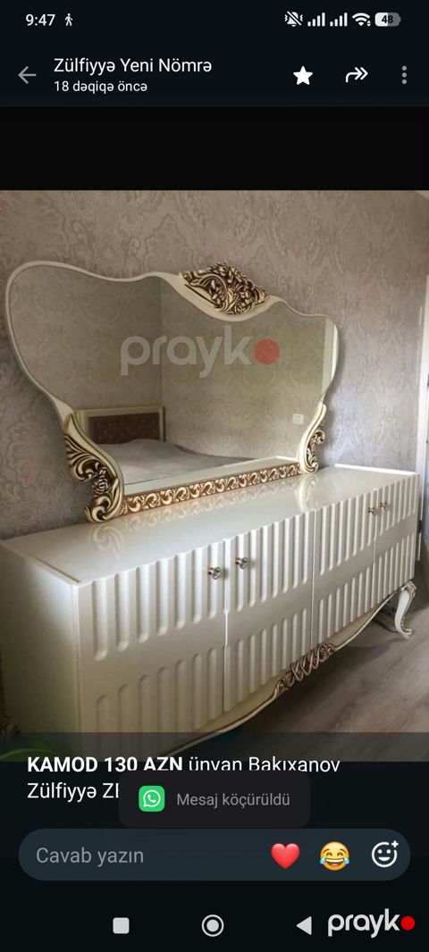 *Kamod 130 AZN* ünvan Bakıxanov Zülfiyyə ZB — Bakı