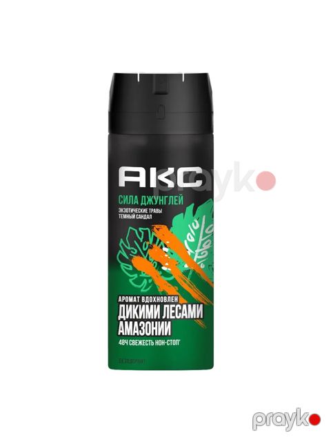 Dezodorant АКС Сила джунглей, 150 ml — Bakı