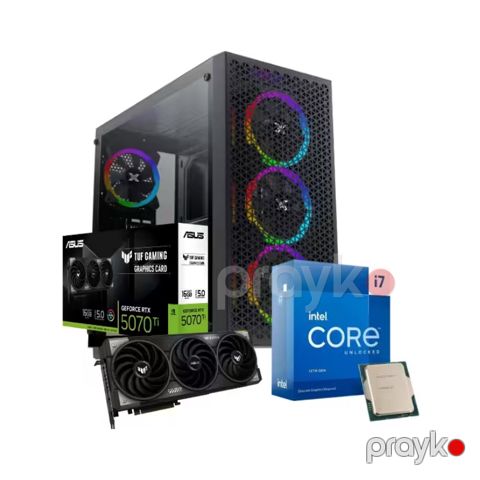 SolarForge Gaming PC- RTX 5070Ti, i7-13700KF (CUSTOM-PC-054) — Bakı