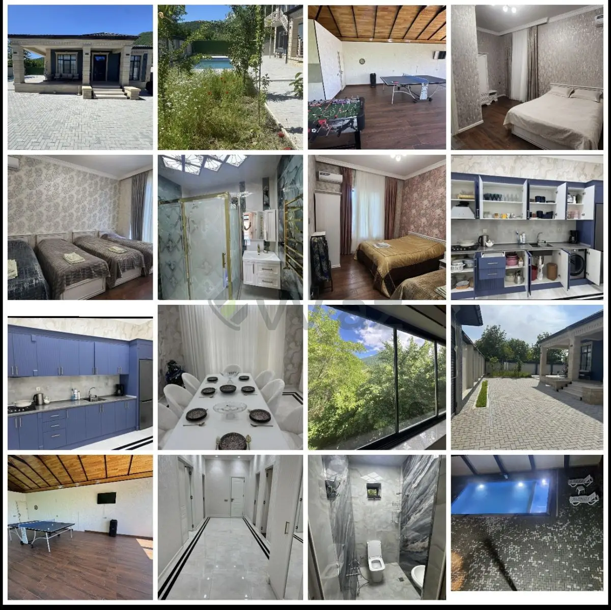 3 otaqlı Həyət evi Kirayə, Qəbələ — Ev, villa, Qəbələ (2)