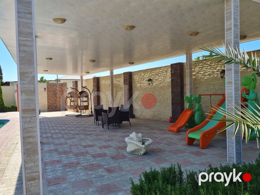 Satılır 10 otaqlı həyət evi/bağ evi 600 m² — Ev, villa, Bakı (4)