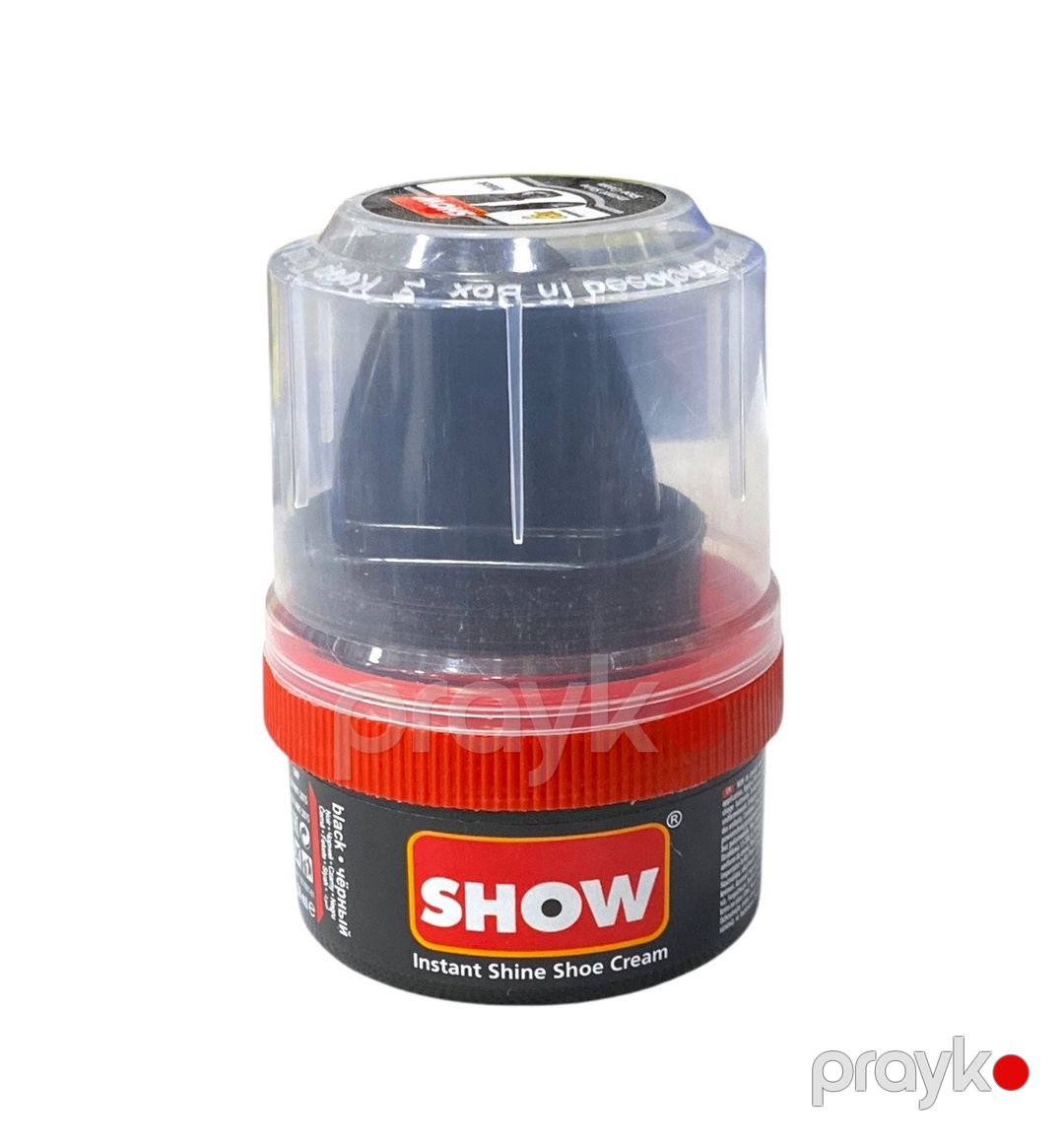 Ayaqqabı üçün krem-parıltı Show MXM-900078, aplikator ilə, qara, 50 ml — Mallar, Bakı (2)