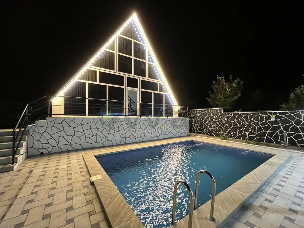 4 otaqlı Həyət evi Kirayə, Qəbələ — Ev, villa, Qəbələ (11)