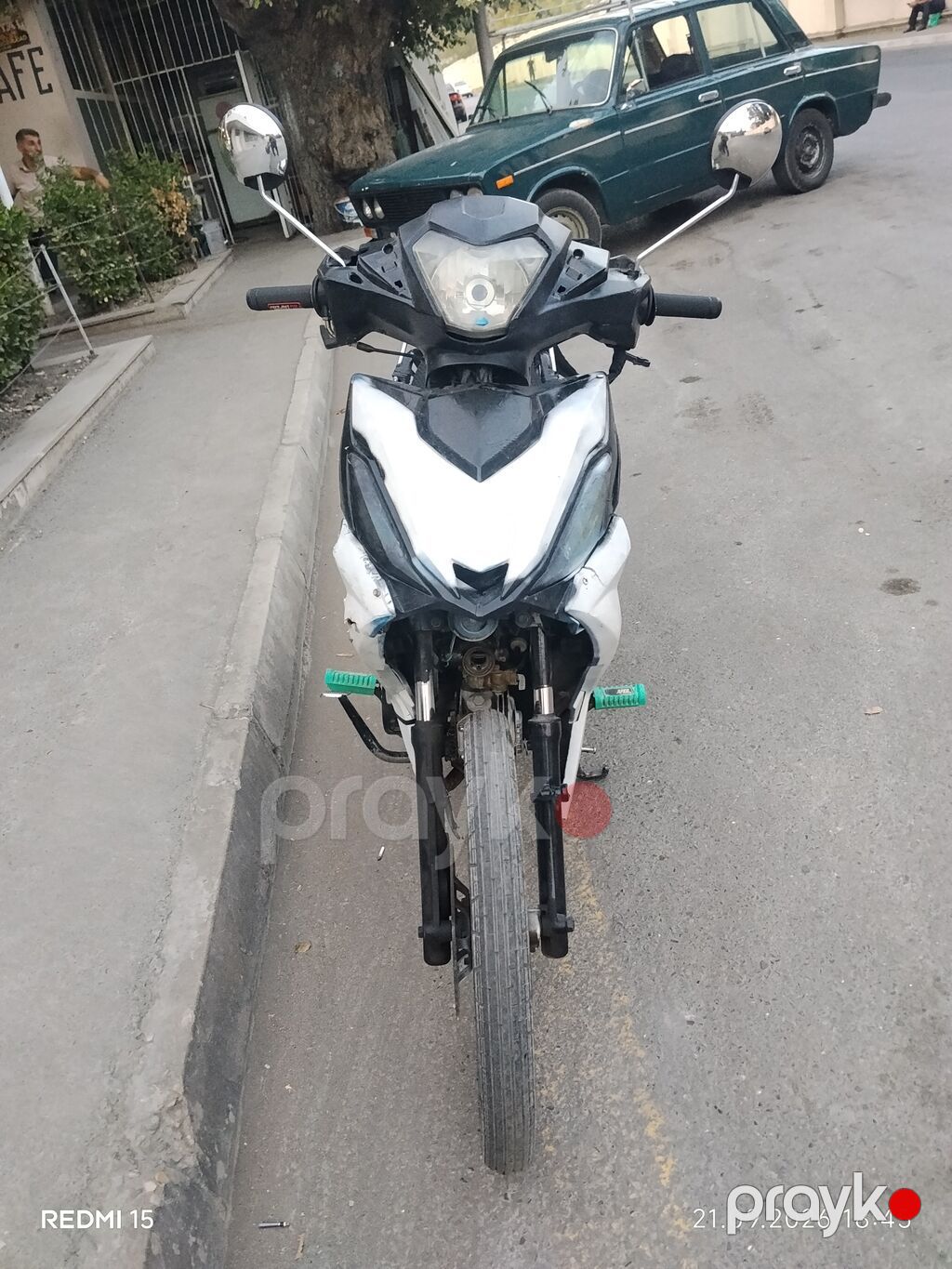 Moped/motosiklet – şəhər daxili və yük daşıma üçün praktik - Korpus — Mopedlər və skuterlər, Mingəçevir (3)