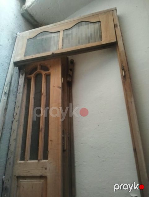 Taxta giriş/qapı dəstəsi eni 1.20 .uzunu 2,40 - Material: massiv — Gəncə