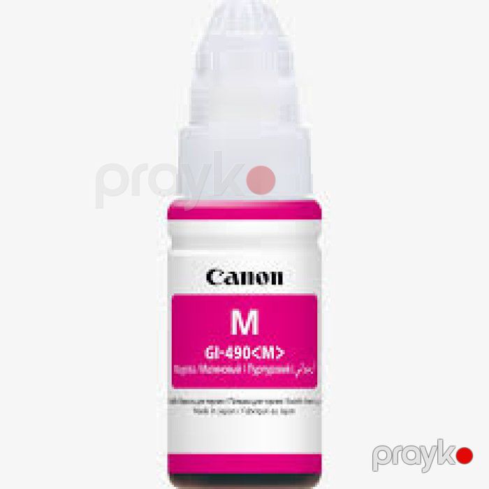 Canon GI-490 M Magenta Original Ink Bottle (70 ml, 7000 səhifə) — Elektronika, Bakı (3)
