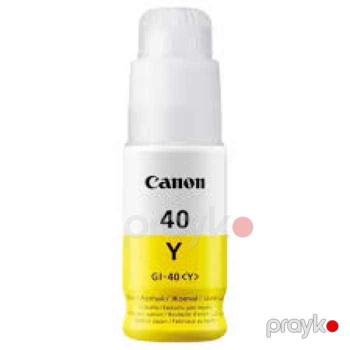 Canon GI-40 Y 3402C001 Yellow Sarı Mürəkkəb Konteyneri 70 ml — Elektronika, Bakı (2)
