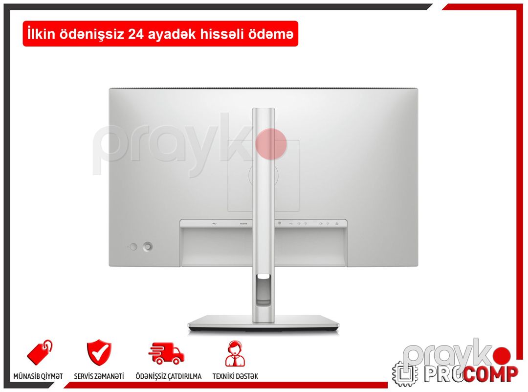 Monitor "Dell UltraSharp 24 Usb-c Hub Monitor-U2424HE 210-BKJF" — Kompüterlər və noutbuklar, Bakı (3)