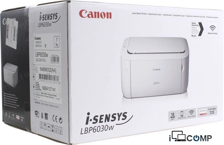 Canon i-SENSYS LBP6030W Printer — Bakı