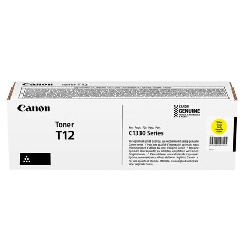 Canon T12 Y Yellow Original Toner Kartrici — Bakı
