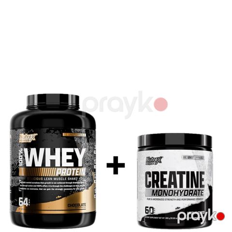 Protein No Brand 100% Pure Whey, 2.3 kq + Kreatin No Brand Monohydrate 300 q — Bakı