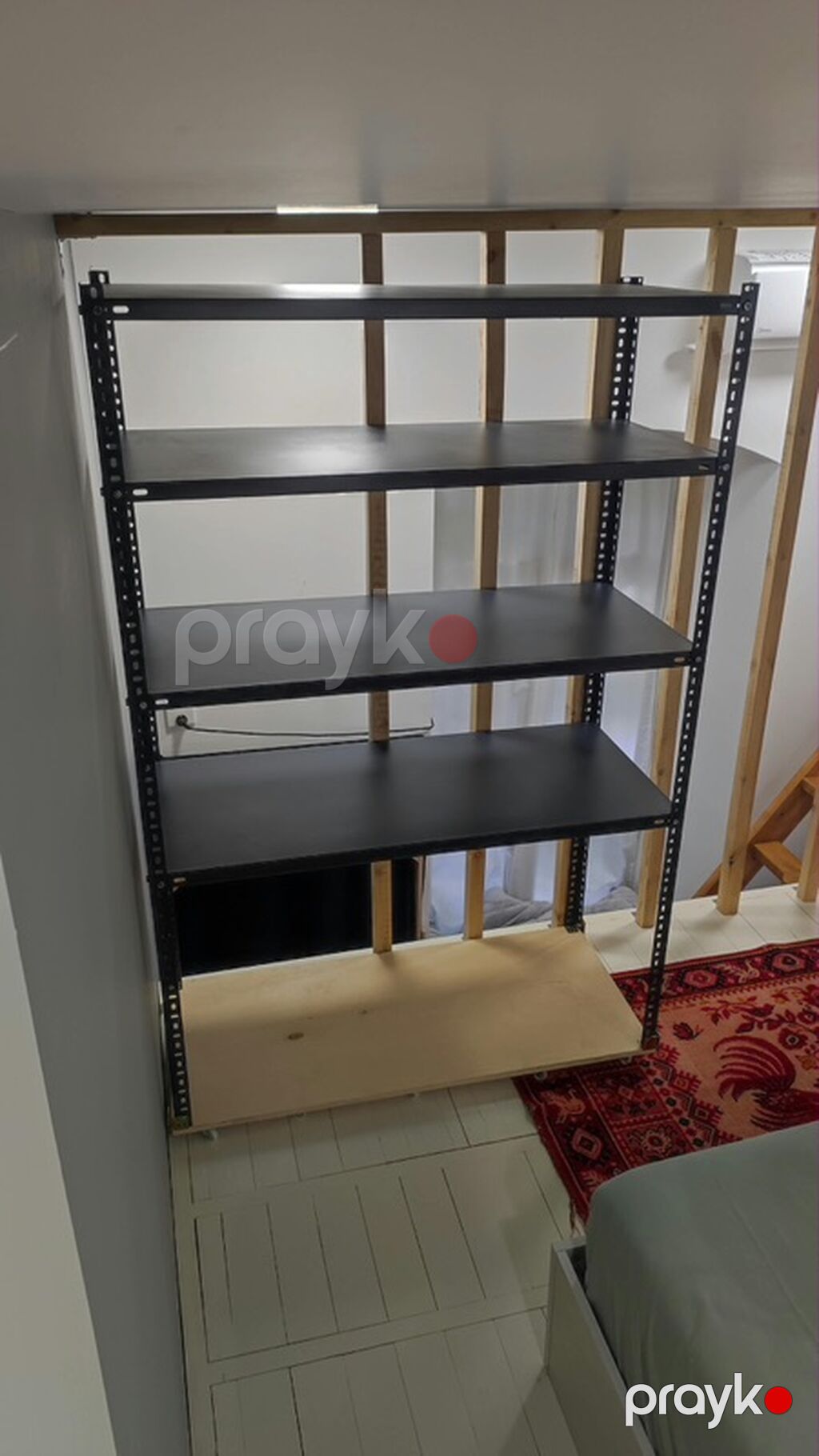 Yeni metal rəf satılır. Heç istifadə olunmayıb, tamamilə yenidir — Rəflər, Bakı (3)