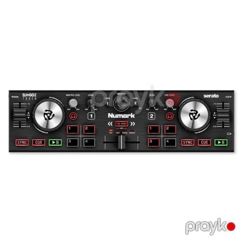 Numark DJ 2 GO 2 Touch Ultra Kompakt 2 Deck DJ Kontroller — Bakı