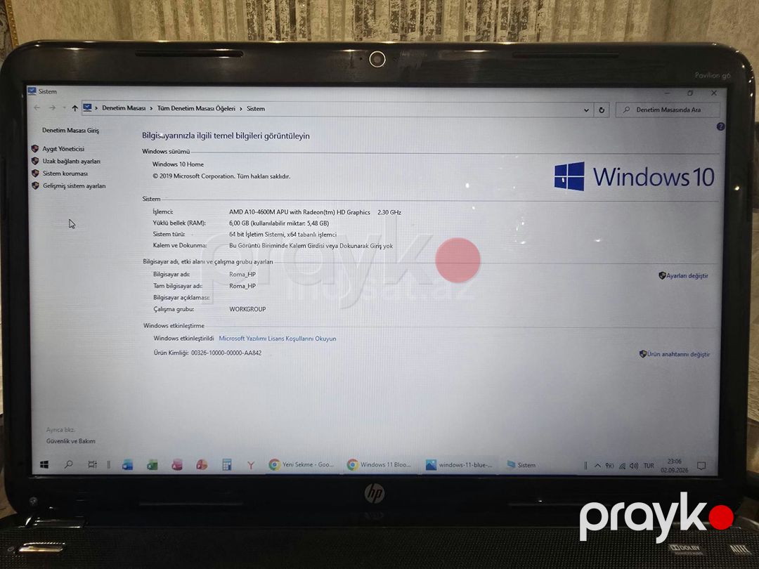 Notebook HP — Kompüterlər və noutbuklar, Bakı (4)
