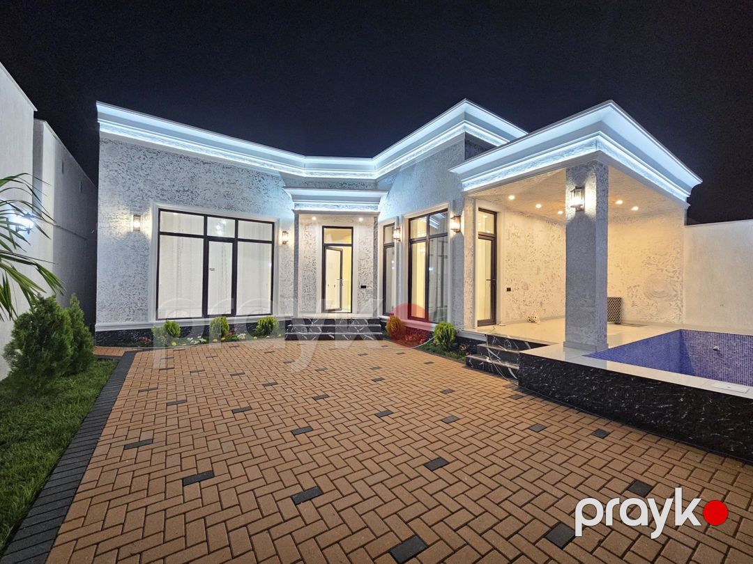 Satılır 4 otaqlı həyət evi/bağ evi 140 m² — Ev, villa, Bakı (4)