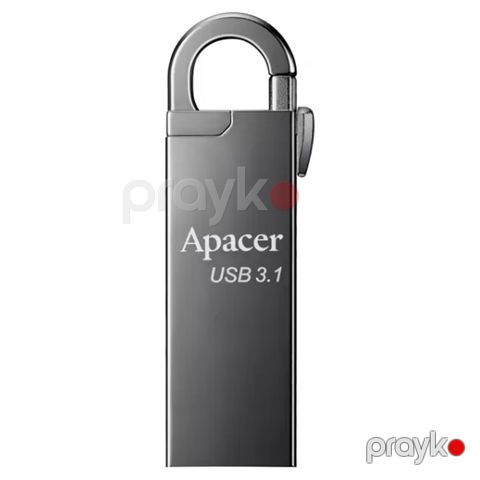 Flash Drive Apacer AH15A / 64GB / USB 3.2 Gen 1 / Metallic / Ashy (AP64GAH15AA-1) — Bakı