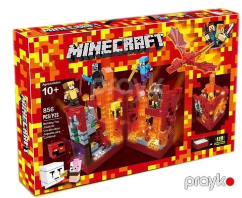 Konstruktor Minecraft SMK225588-723, 856 element, 10 yaş — Bakı