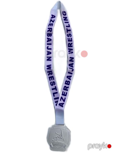 Medal Wrestling 190434 ikinci yer üçün, gümüşü — Bakı