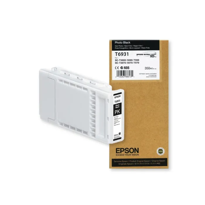 Epson UltraChrome XD T6931 C13T693100 Photo Black Original Mürəkkəb Kartrici 350 ml — Elektronika, Bakı (3)