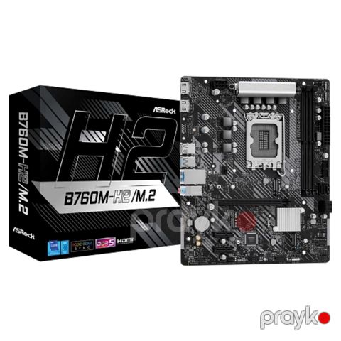 Ana plata “AsRock B760M-H2/M.2 DDR5” (B760M-H2/M.2) — Bakı