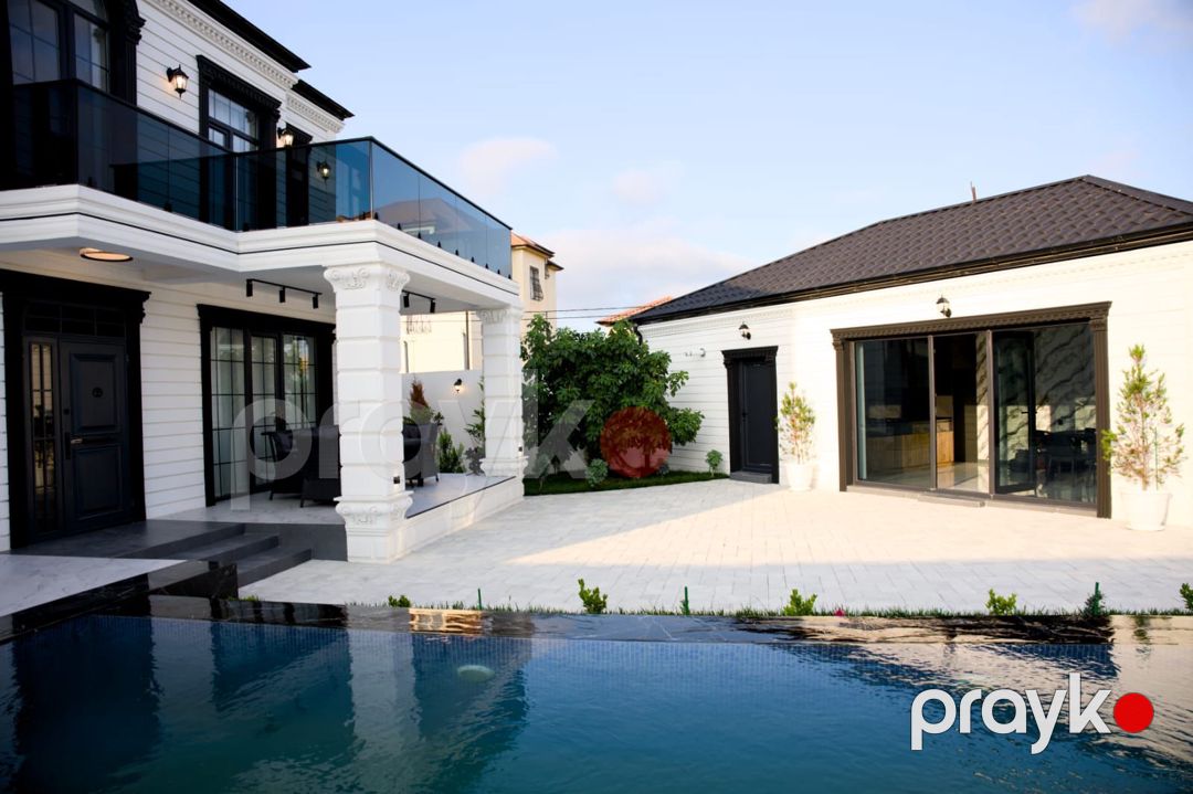 Satılır 7 otaqlı həyət evi/bağ evi 500 m² — Ev, villa, Bakı (2)
