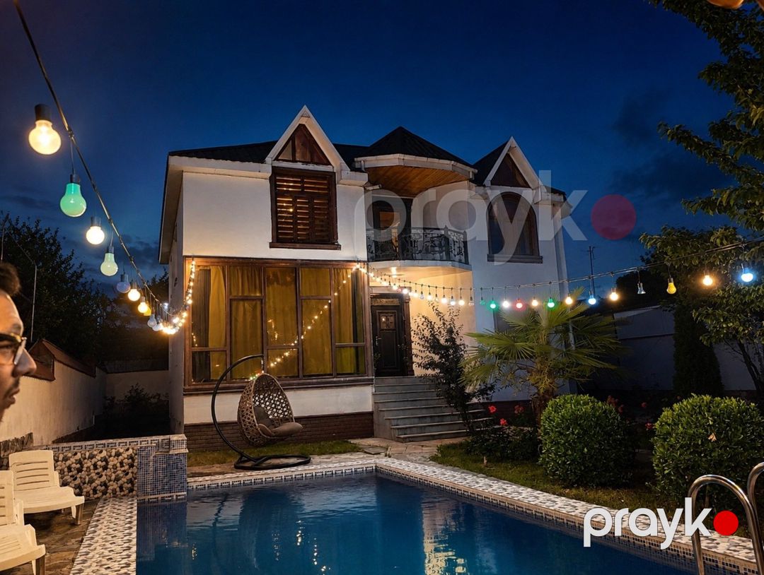 İcarəyə verilir 4 otaqlı həyət evi/bağ evi 220 m² — Ev, villa, Qəbələ (10)