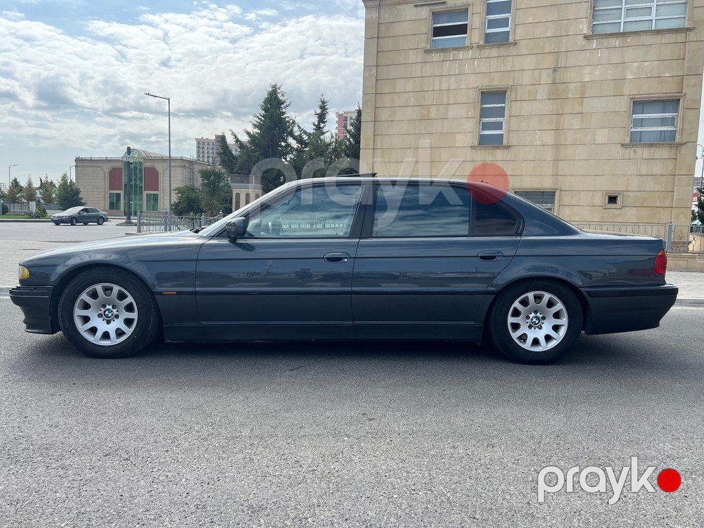 BMW 740, 4.4 L, 1999 il, 409 000 km — Avtomobillər, Bakı (2)