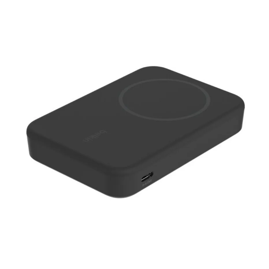 Power bank Belkin 8K Qi2 MagSafe compatible with kick stand Black — Mallar, Bakı (3)