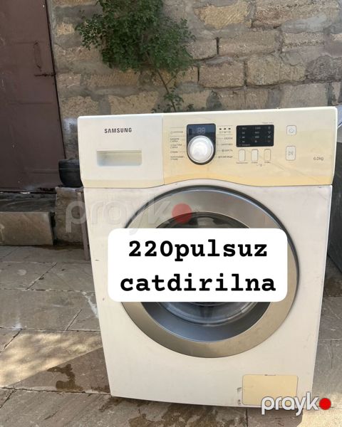 Samsung paltaryuyan maşın – ön yükləmə, 6 kq tutum. Xüsusiyyətlər — Bakı