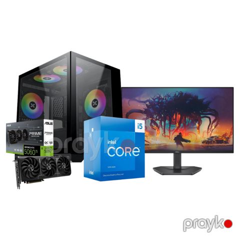 PrimeX Gaming PC – RTX 5060Ti, i5-13400, Dell 200Hz (CUSTOM-PC-006) — Bakı
