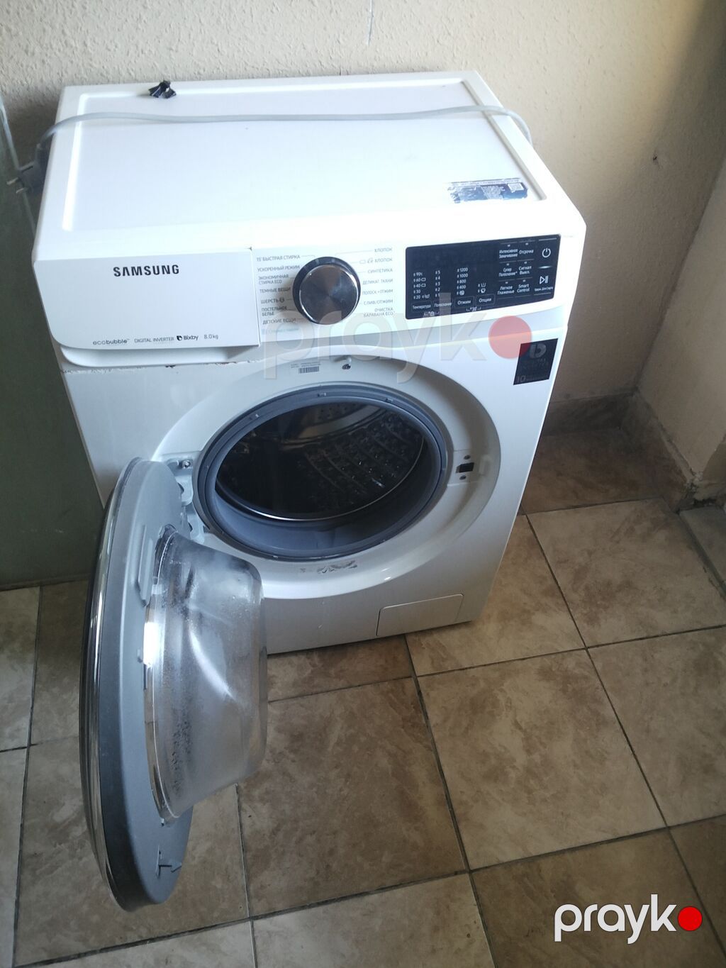 Samsung önyükləməli paltaryuyan maşın - Brend/model: Samsung — Çamaşır maşınları, Mehdiabad (4)