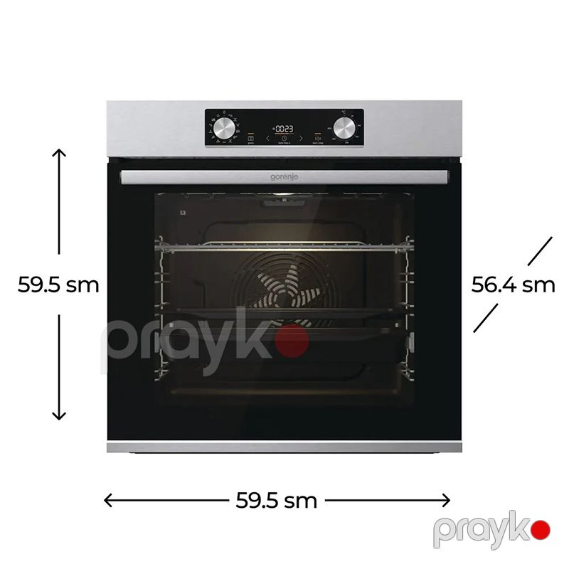 Soba Gorenje BPS6737E14X GOR — Fırın kamerası, Bakı (6)