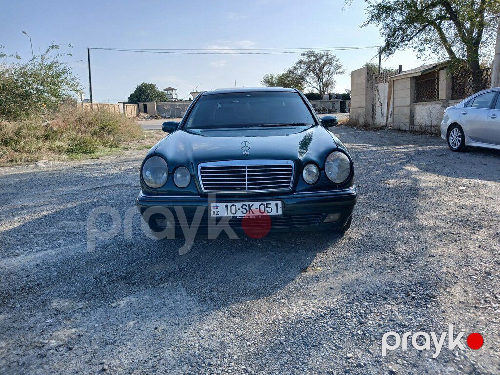 Mercedes E 230, 2.3 L, 1996 il, 500 000 km — Avtomobillər, Sumqayıt (8)