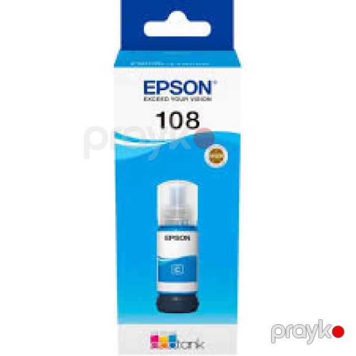 Epson 108 EcoTank CY C13T09C24A Cyan Original Mürəkkəb Butulkası — Elektronika, Bakı (2)
