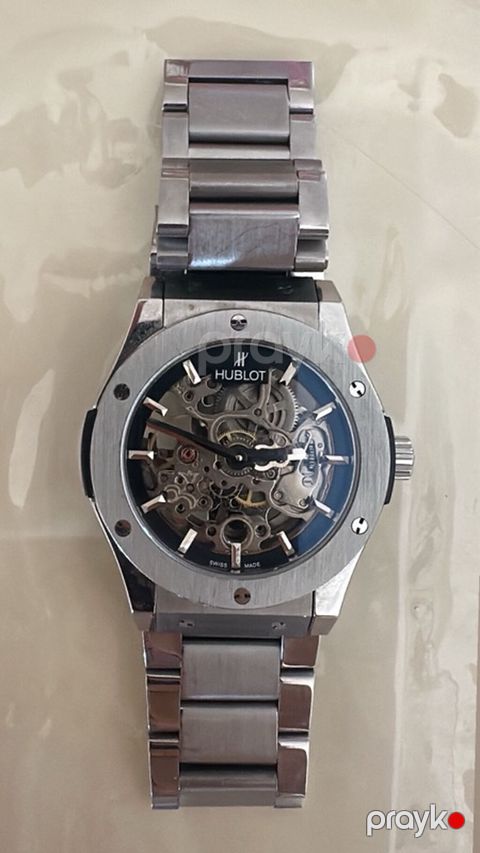 İşlənmiş, Qol saatı, Hublot, rəng - Gümüşü — Sumqayıt