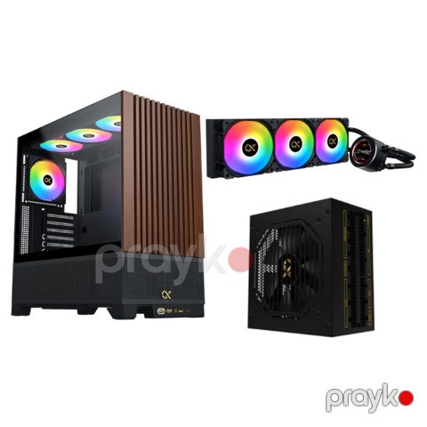Dəst: Xigmatek Endorphin WD + Frozr-o II 360 AIO Liquid Cool + Xigmatek Titan 1200W — Bakı