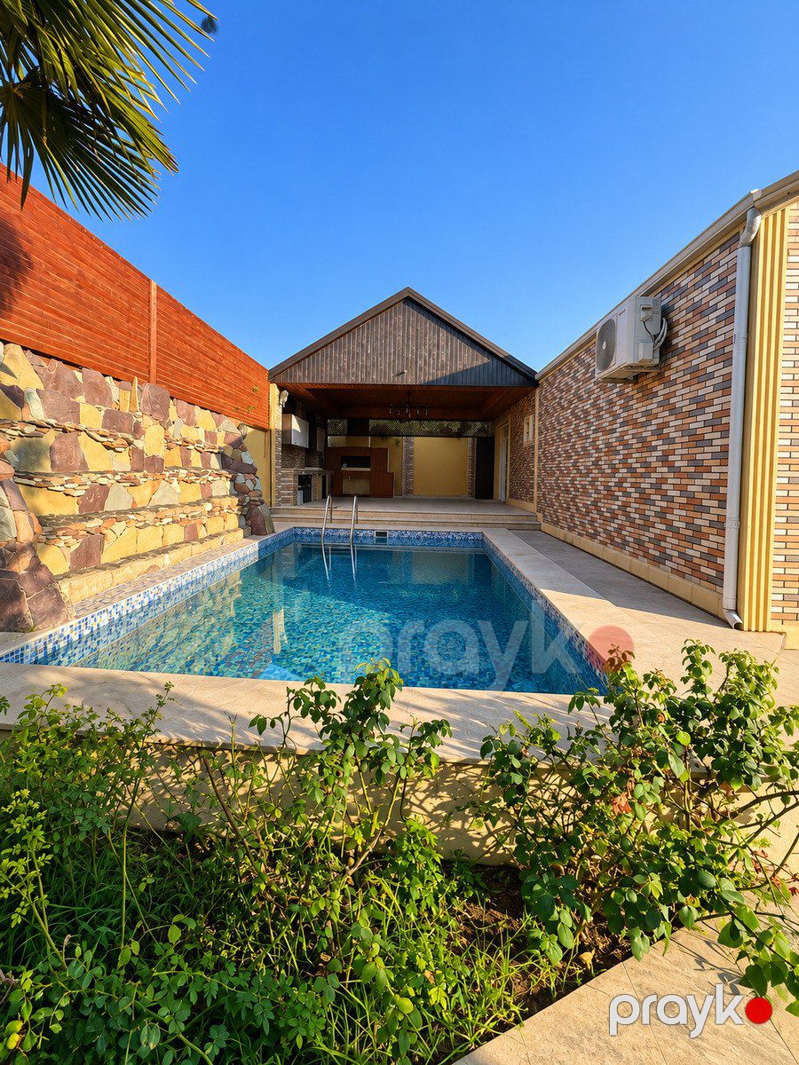 İcarəyə verilir 4 otaqlı həyət evi/bağ evi 150 m² — Ev, villa, Bakı (9)