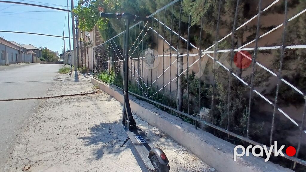 Rıley elektrik skuter - Güclü alüminium gövdə, sürüşməyə davamlı — Skuterlər, Novxanı (5)