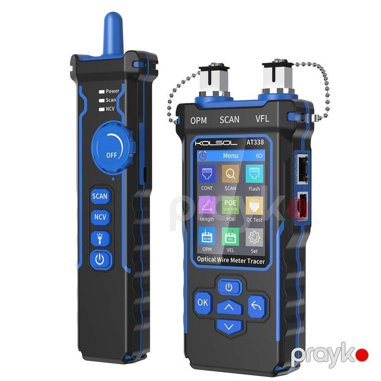 Network Cable Tester LAN RJ45 Optical Wire Meter Power Meter Tester Kolsol NF-8508 — Şəbəkə və server avadanlığı, Bakı (4)